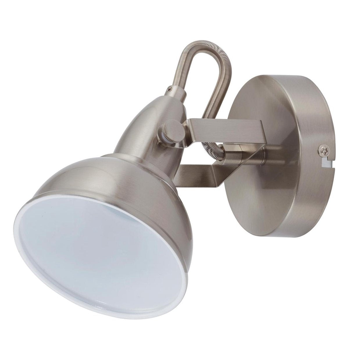 Briloner leuchten soft - lampada da parete - faretto da soffitto - 1 luce - faretto orientabile e inclinabile - design vintage retrò - max. 40 watt - 15,6 x 10 cm