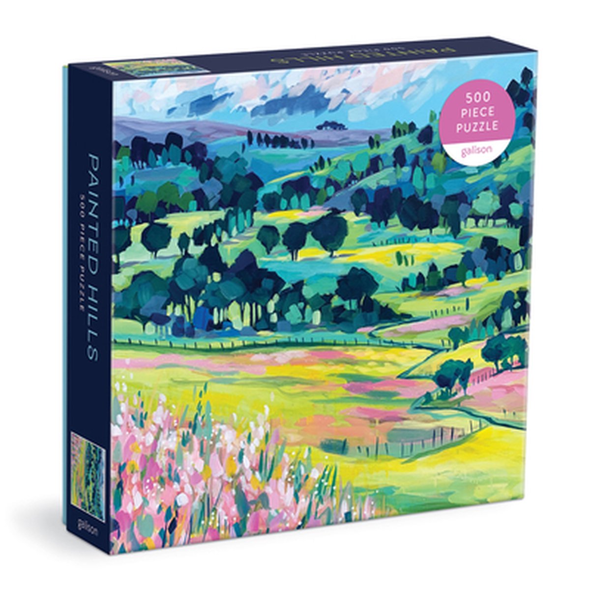 Puzzle da 500 pezzi Colline dipinte