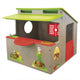 Giochi Paradiso Kiosk Speelhuis 139 x 118 cm Rosso verde marrone