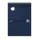 Oxford task manager dagplanner a5 70 vel blauw notitieboek voor taken