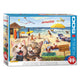 Eurographics - non sono ammessi gatti - lucia heffernan - 500 pezzi xl 68×48 cm (l×a) - puzzle per famiglie