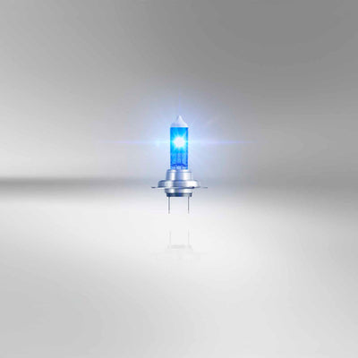 Lampada alogena Osram h7 12v 80w - bianco blu ghiaccio 5500k intenso - cool blue boost - set di 2