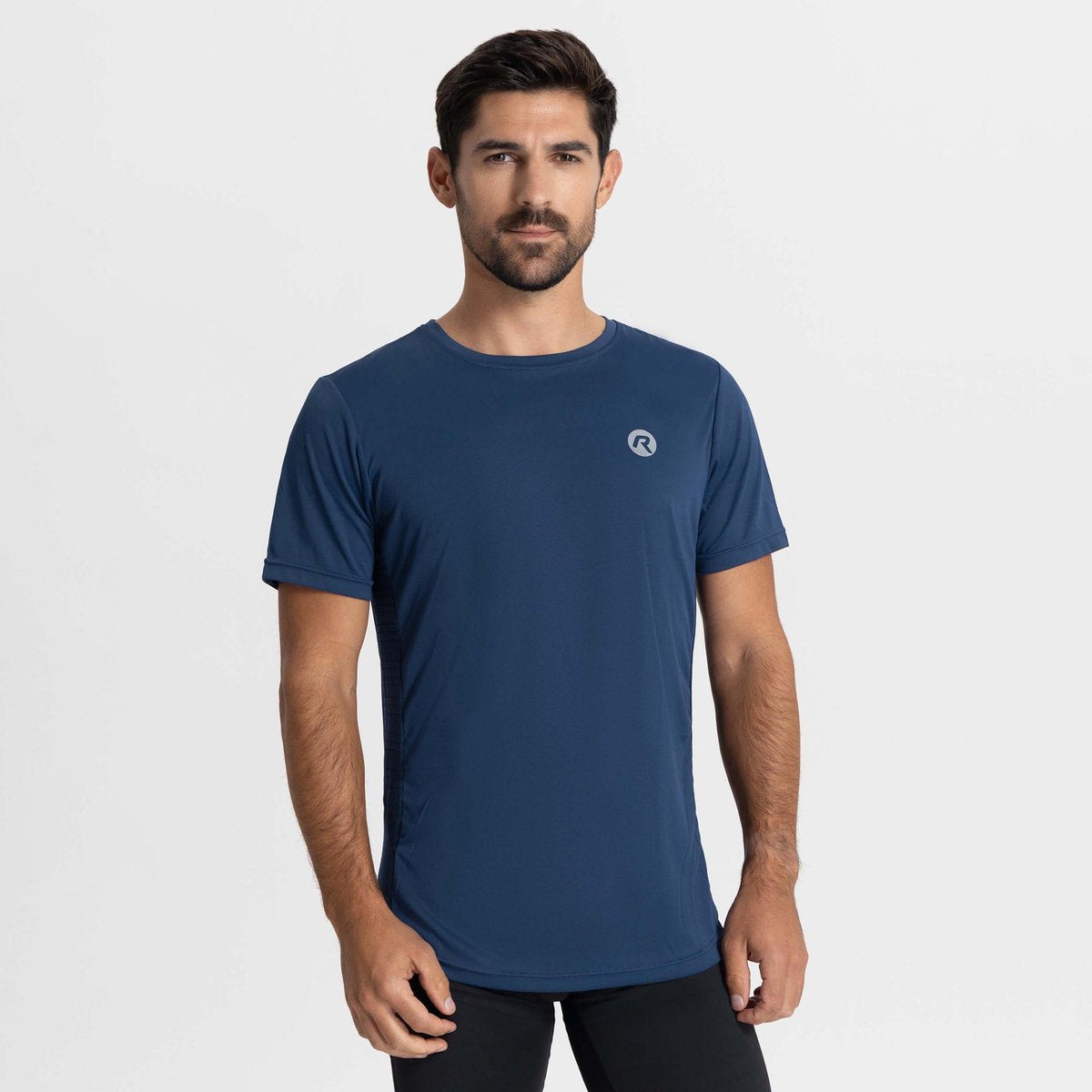 Maglia Rogelli core running uomo - maniche corte - blu - l
