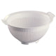 Araven vergiet - wit - 28 cm