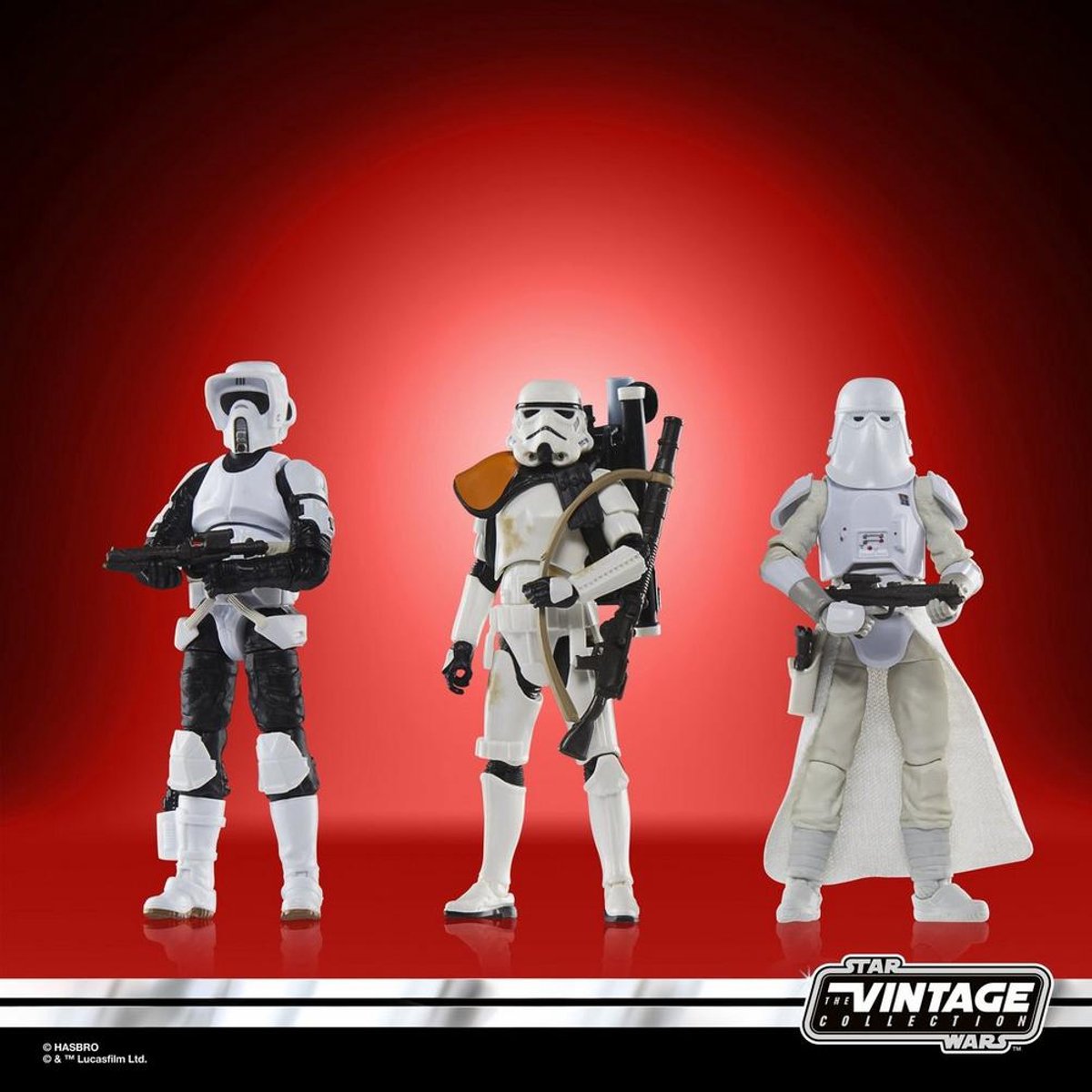 Hasbro Star Wars - Stormtrooper dell'Impero - set di action figure speciali della collezione vintage - 10 cm