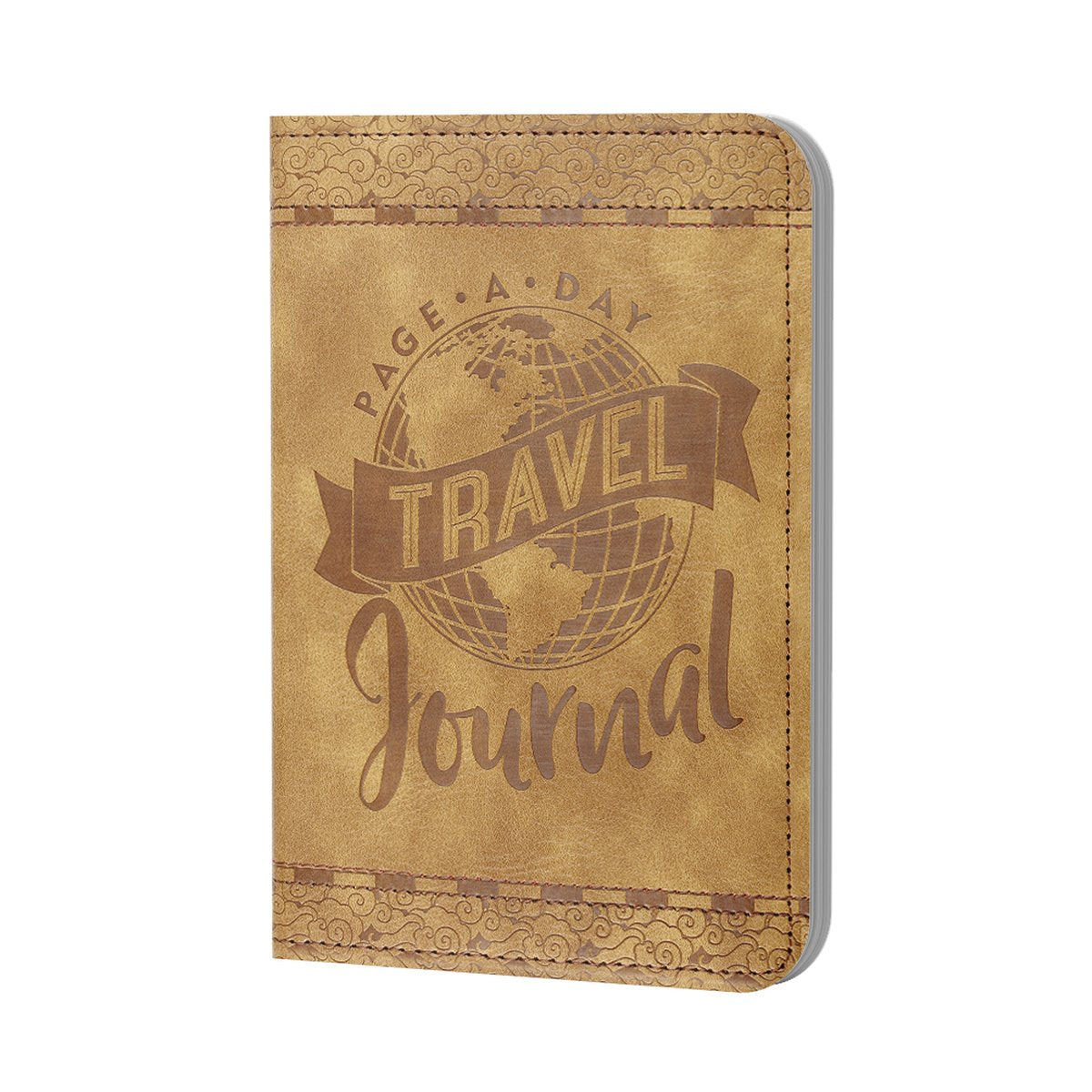 Peter pauper compacte notitieboek - page-a-day travel - artisan - 13x18 cm