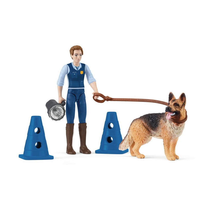 Schleich - Operazione di polizia - Set da gioco con personaggi della polizia
