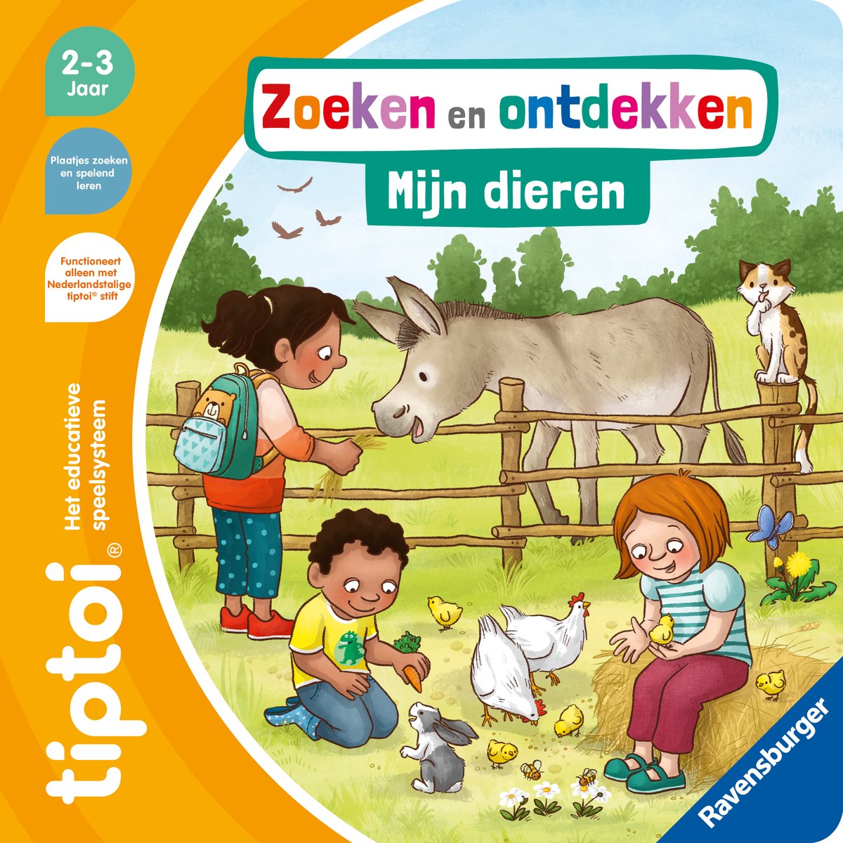 Ravensburger TipToi Book Search and Ids My Animals