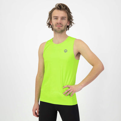 Canotta da corsa Rogelli core da uomo - giallo fluorescente - xxl