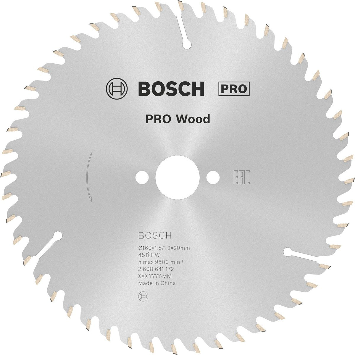 Bosch cirkzb opt 160x20 16x1,8 48t wz