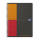 Oxford international task manager b5 80 hojas funda plástico flexible gris