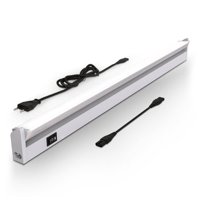 B.K. light - CCT kitchen lighting - cabinet lighting - LED under-cabinet lighting - color temperature adjustable - titanium - 8w LED