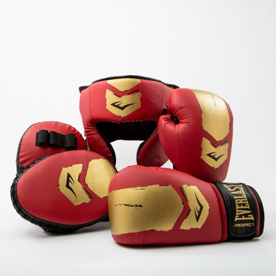 Divisa da boxe Everlast Prospect 2, oro rosso,