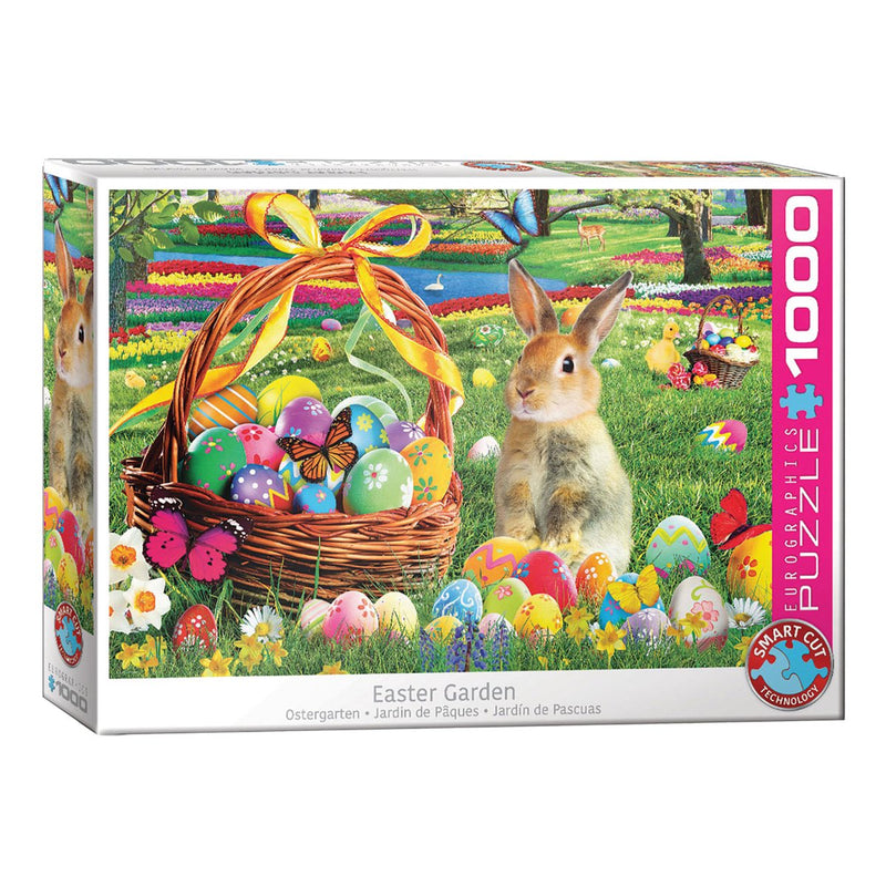 Eurographics - Jardín de Pascua - 1000 piezas - Puzzle de Pascua