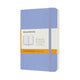 Taccuino classico Moleskine - tascabile - copertina morbida - a righe - blu ortensia