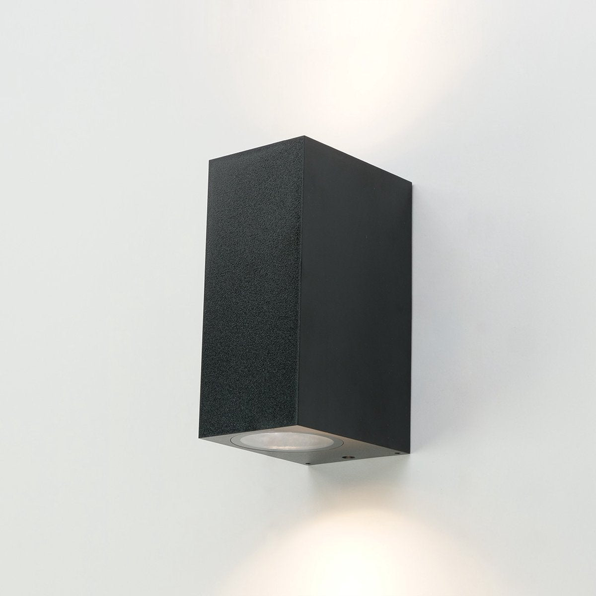 Eglo scogliera-e lampada da parete da esterno e interno - gu10 - 14 cm - nero