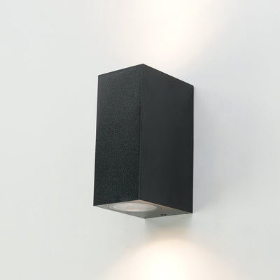 Eglo scogliera-e wall lamp outdoor and indoor - gu10 - 14 cm - black