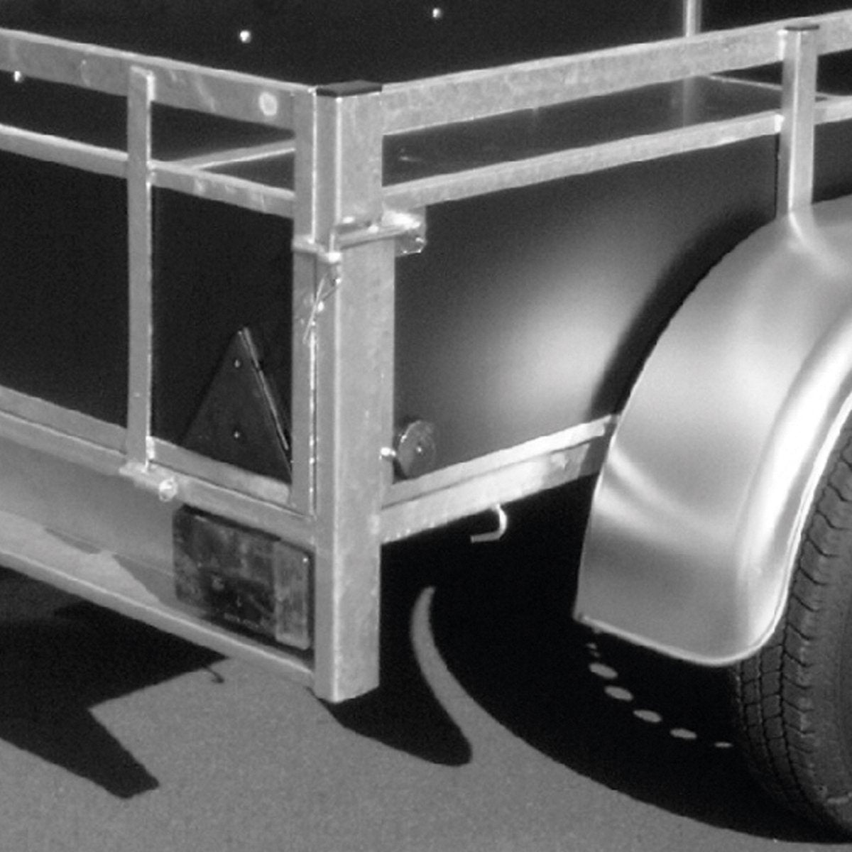 Carpoint reflectoren rond ø 70mm wit - 2 stuks
