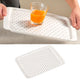 Kesper rectangular tray - anti-slip tray - deep tray with anti-slip - 35 x 26 x 2 cm - color: white