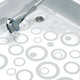 Adesivi antiscivolo autoadesivi anelli d'acqua Sealskin - PVC - 6 pezzi - trasparenti