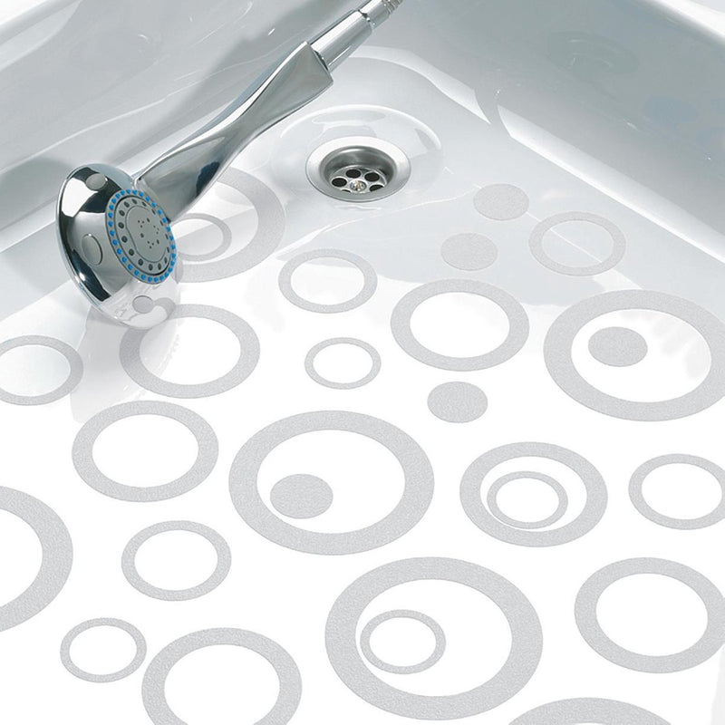 Adesivi antiscivolo autoadesivi anelli d'acqua Sealskin - PVC - 6 pezzi - trasparenti