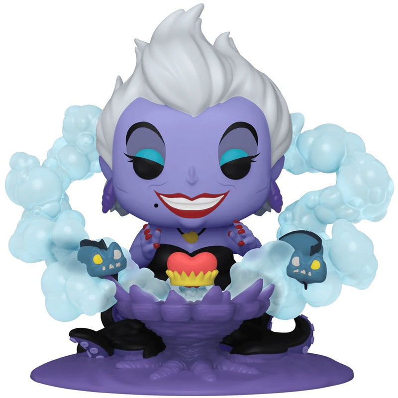 Funko arielle, die meerjungfrau ursula sul trono (pop! deluxe) figura in vinile 1089 pop! norma