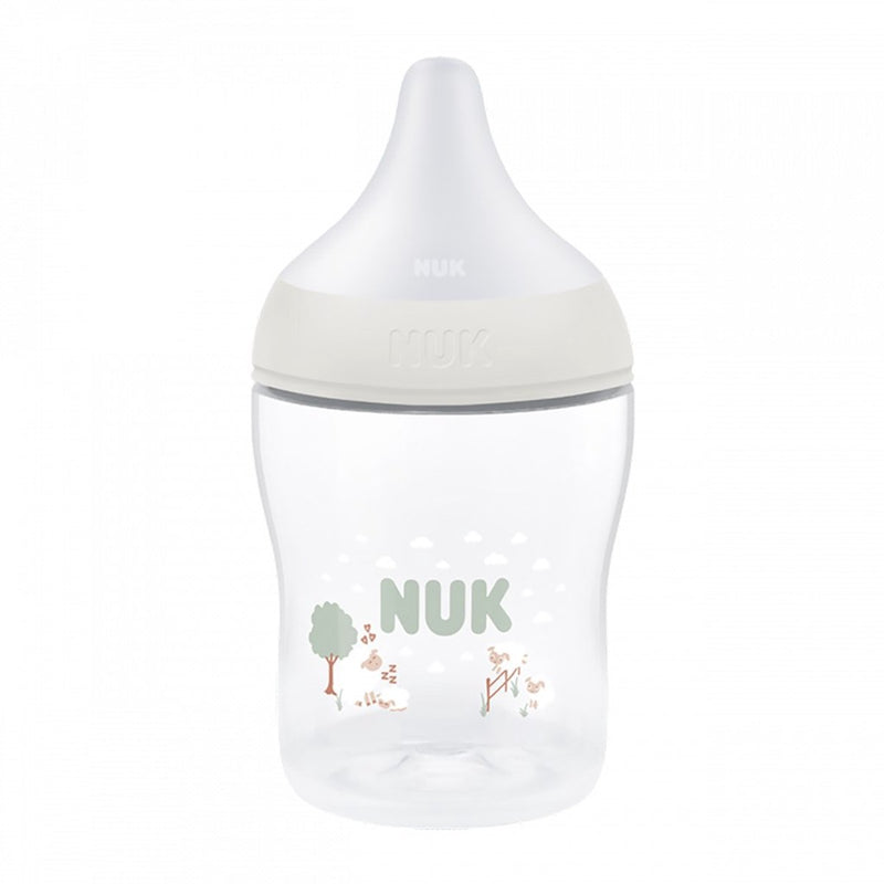 Nuk - biberon - abbinamento perfetto 150 ml con controllo della temperatura multicolore - biberon - anti-coliche - senza BPA - tettarella - biberon