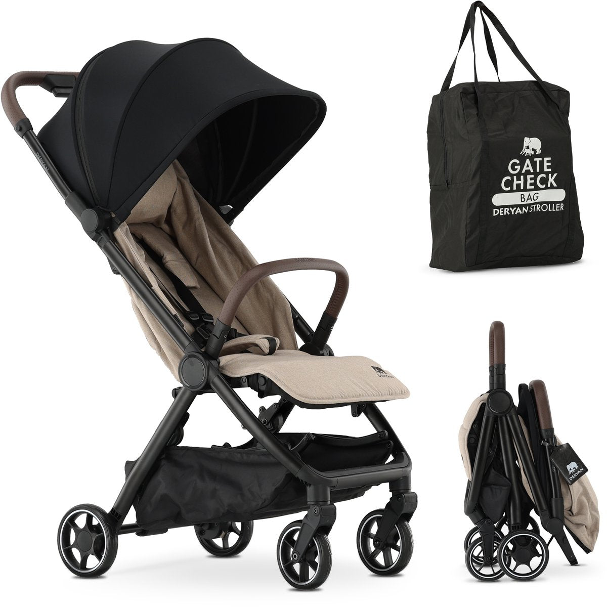 Buggy Deryan Air - Buggy aereo - 8 kg - Borsa integrata - Torrone