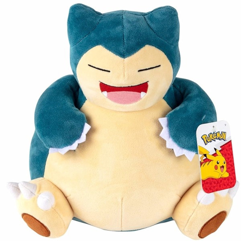 Jazwares peluche pokémon figura snorlax 30 cm peluches