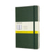 Moleskine classic notitieboek - large - hardcover - geruit - mirte groen