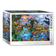 Eurographics - terrestrial gauna [fauna selvatica terrestre] - steve croccante - 5000 pezzi 101,5×152,5 cm (l×a) - puzzle
