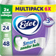 Papel higiénico inteligente Edet - 3 capas - 24 maxi rollos sin funda = 48 rollos