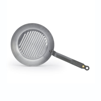 Debuyer de buyer bistecchiera Mineral B 26 cm – bistecchiera in lamiera d'acciaio – senza pfas – adatta all'induzione – prodotta in Francia