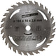 Wolfcraft - lama per sega circolare 184x16mm - 28 denti - lama per sega circolare - serie argento - 6473000