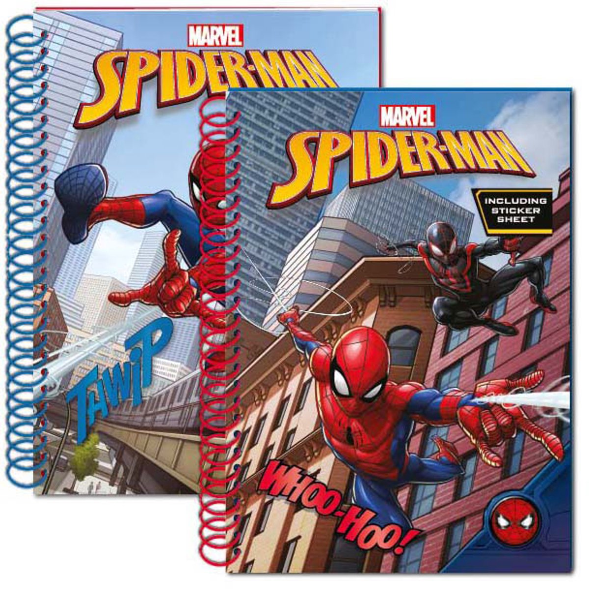 Notebook di Spiderman Glitter