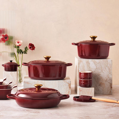 Casseruola Le creuset - 30 cm - granato campagnard