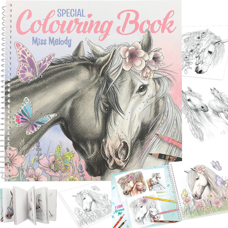 Depesche - libro da colorare speciale Miss Melody