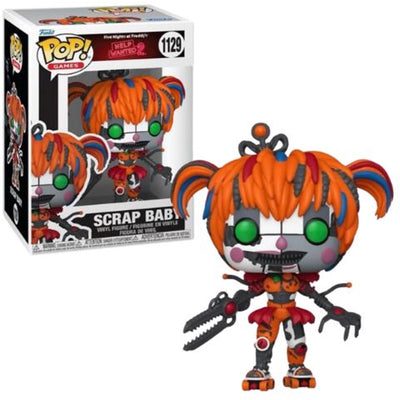 Funko five nights at freddy's scrap baby vinyl figure 1129 unisex pop! - neutral - standard