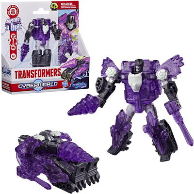 Hasbro transformadores cyberworld cambiadores cibernéticos blindados megatron