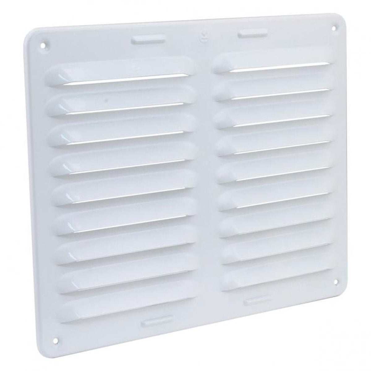 Rejilla de lamas Star x Starx 2 filas - 25 x 20 cm - blanco -