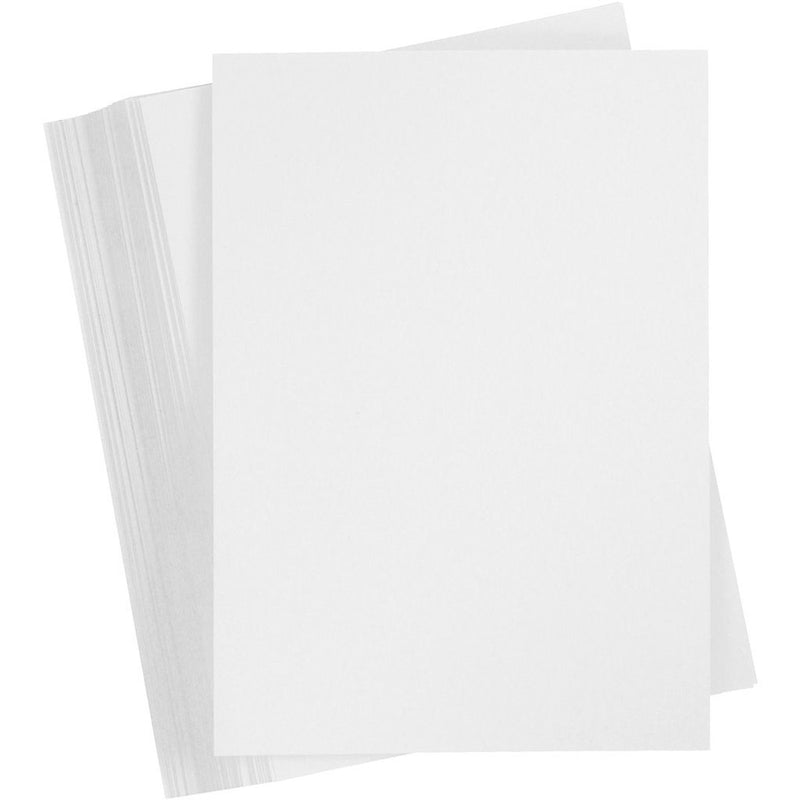 Creativ company karton - sneeuwwit a6 papier - diy kaarten - 10,5x14,8cm - 180 grams - 100 vellen