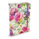 Cuaderno compacto Peter Pauper - Jardín de peonías - con cierre elástico - 13x18 cm