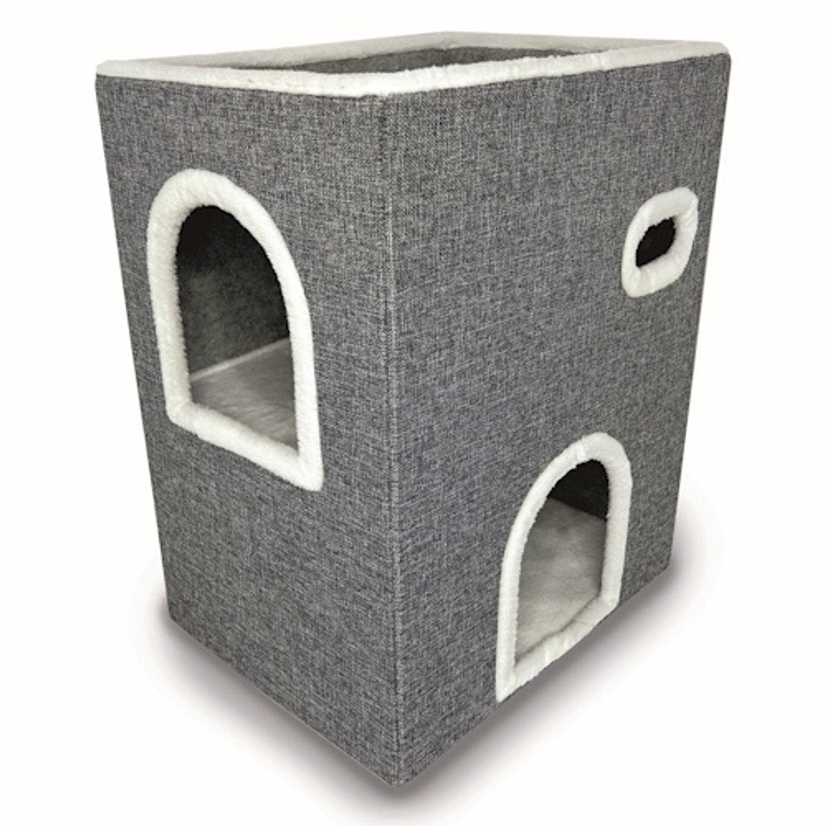 Duvo + tiragraffi per gatti Gordon 46x36x58 cm grigio