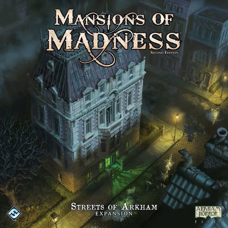 Juegos de vuelo de fantasía mansiones de la locura: segunda edición - calles de arkham mansiones de la locura: segunda edición - calles de arkham: expansión juego de mesa juegos de rol