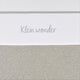 Lenzuolo per culla Meyco Baby Small Wonder - greige - 75x100 cm - 0,3 tog