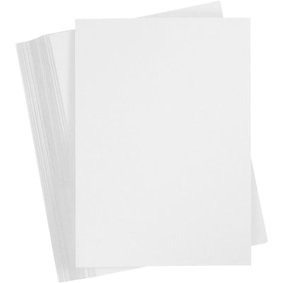 Cartoncino colorato Creativ company, a6, foglio 105x148 mm, 180 gr, bianco, 100 fogli 1 scatola