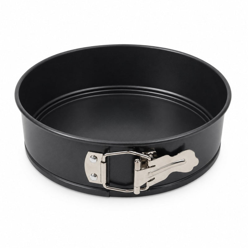 Molde desmontable sans marque kozie sin marca ø20 cm – sin pfas – molde para hornear antiadherente – molde para pasteles redondo – antracita