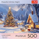 Trefl rompecabezas 500 piezas Navidad noche de invierno adulto.