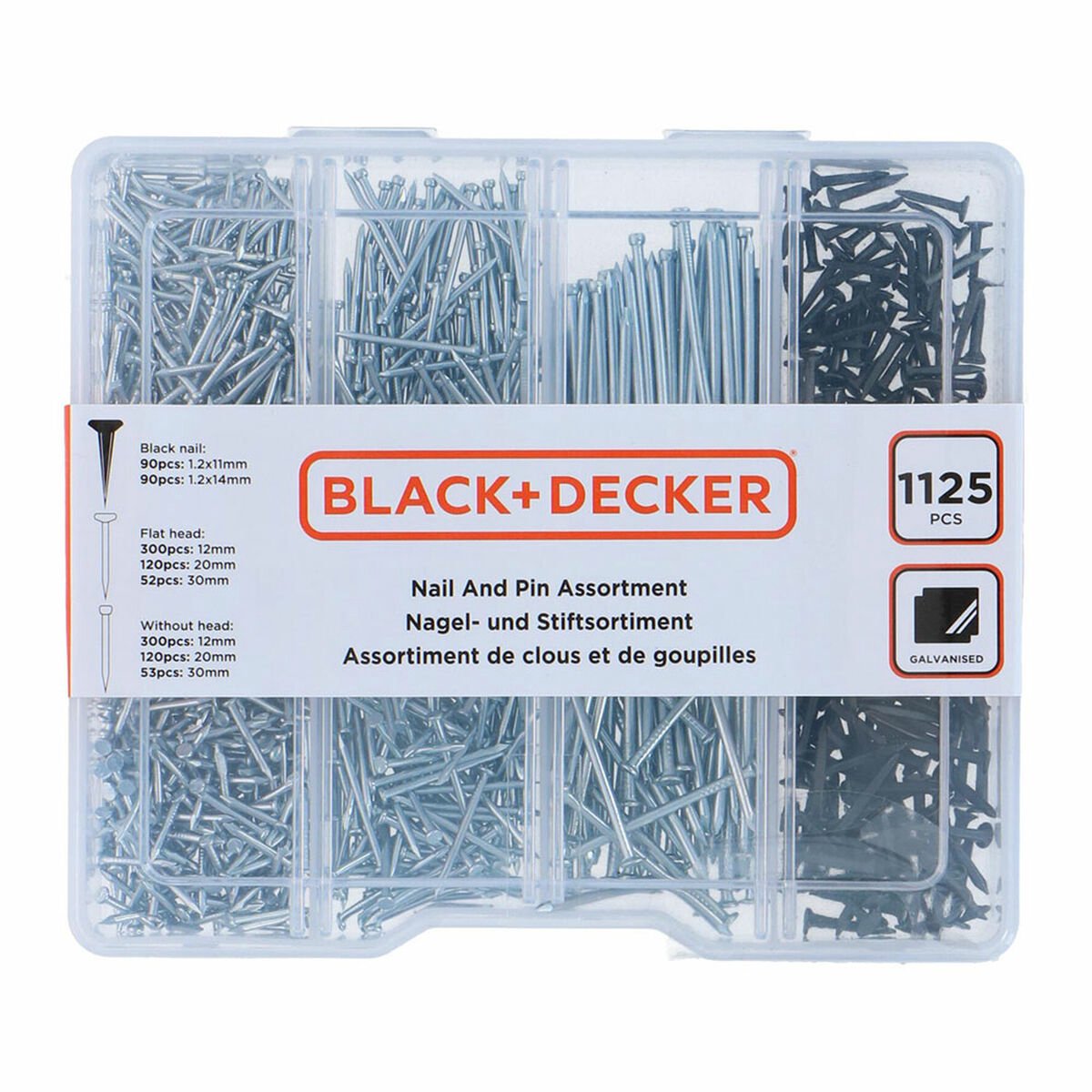 Black+decker spijkers black decker 1125 onderdelen