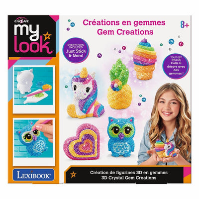 Lexibook 3d crystal gem creations